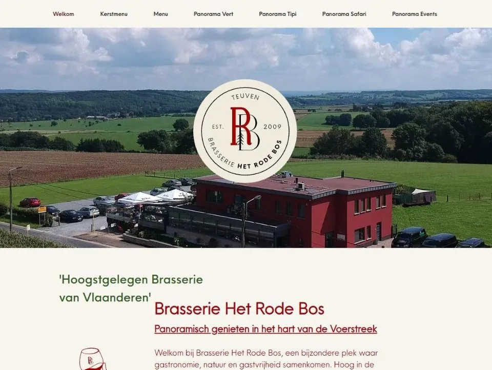 Homepage van rodebos.be